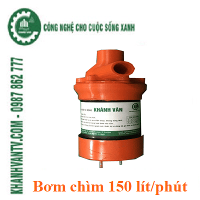 Bơm chìm 12-24V LL 80-150 L/P, có thể hoạt động liên tục 120p