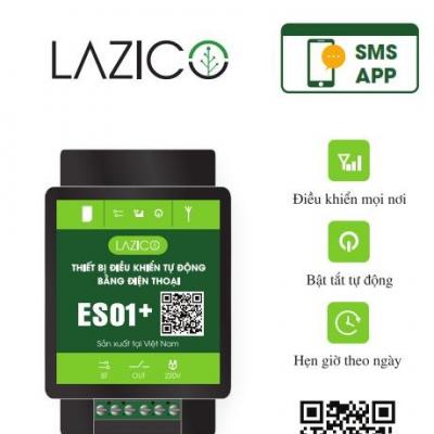 Bộ điều khiển ES01+ tưới tự động qua điện thoại có giao diện Smartphone- Max 100w